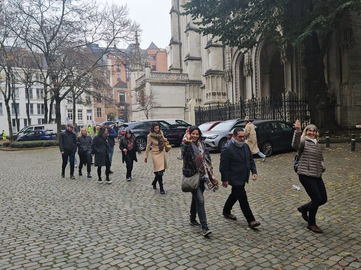 Délégation internationale de l'ESIG à Bruxelles